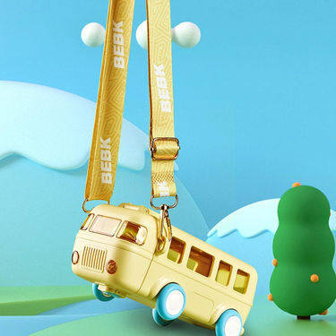 BusBottle | Sacia tu sed de una manera divertida y práctica - Botella perfecta para niños